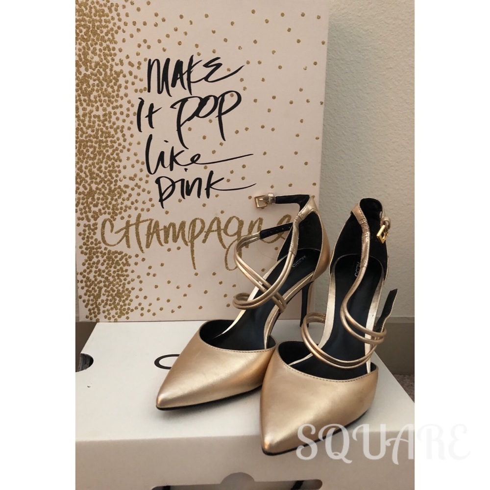 Gold Heels